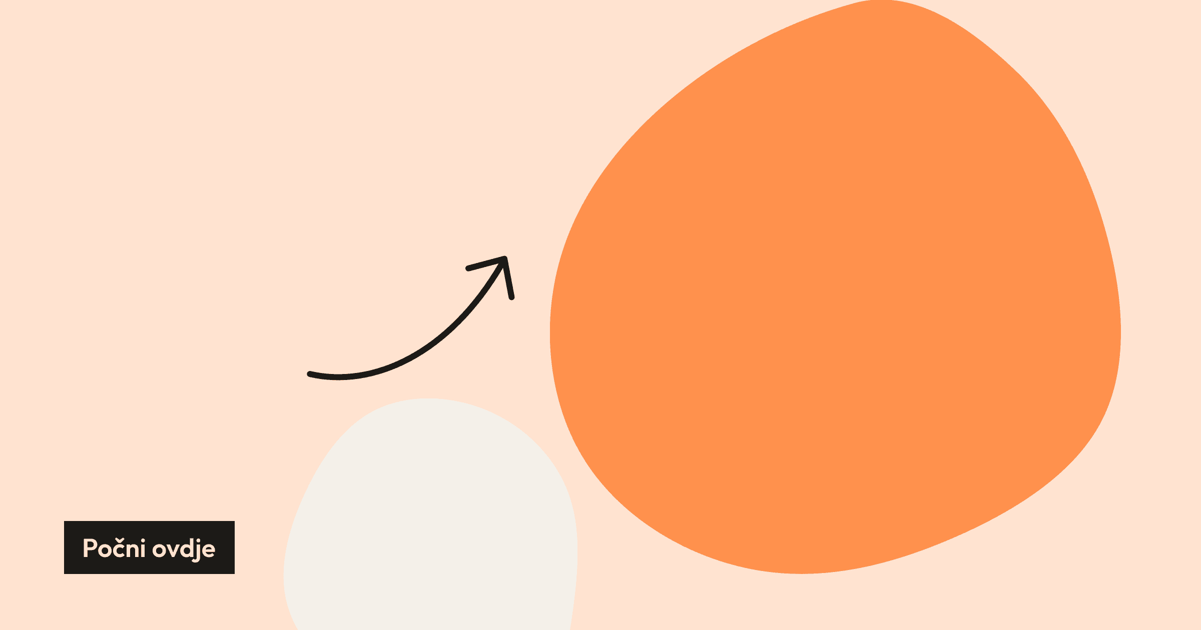 Ilustracija uz članak „Marketing bez društvenih mreža: kako do klijenata bez Instagrama”: motiv iz brand sustava KONTENT-a, bez teksta osim teme.